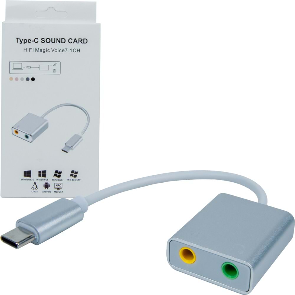 Ironstar IRT-D15 7.1 Usb Type C Ses Kartı Ironstar IRT-D15 7.1 Usb Type C Ses Kartı