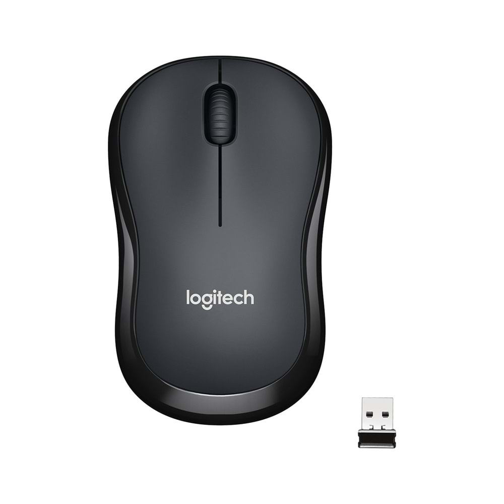 Logitech M221 Sessiz Kompakt Kablosuz Mouse - Siyah