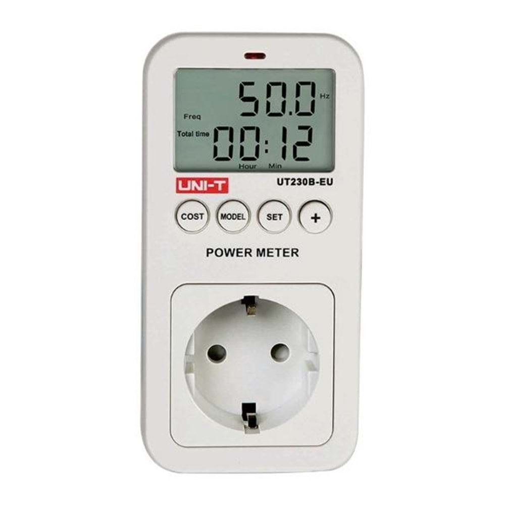 Unit UT-230B-EU Priz Tipi Wattmetre Unit UT-230B-EU Priz Tipi Wattmetre