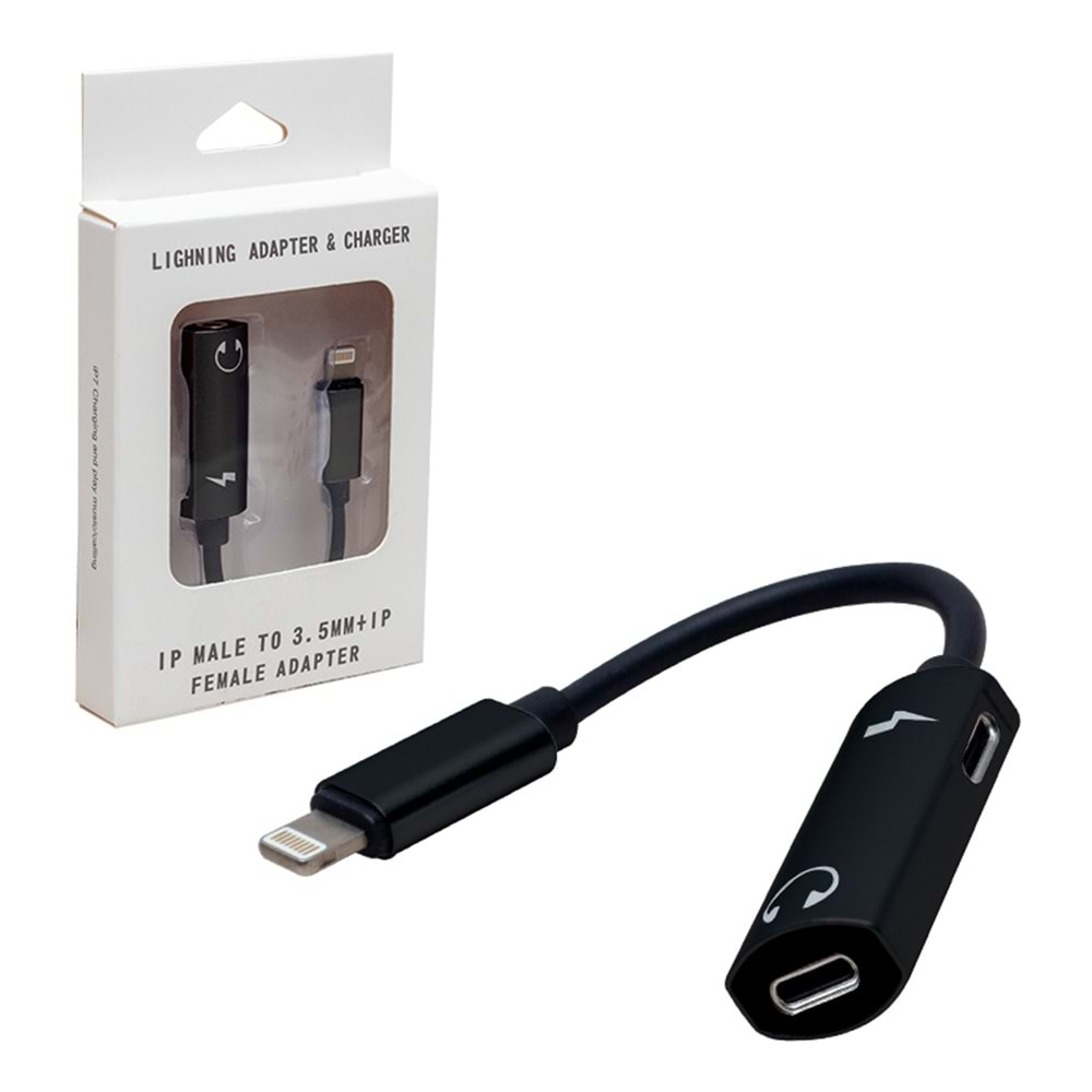 Powermaster PM-3770 Ios to Aux Çevirici 3.5mm Çevirici Kablo