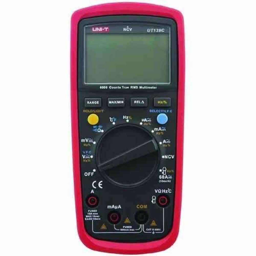 Unit UT-139C Dijital Ölçü Aleti Unit UT-139C Dijital Ölçü Aleti