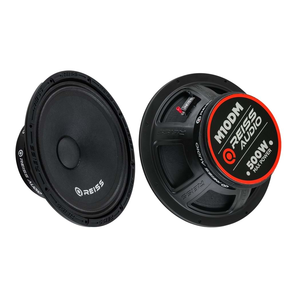 Reiss Audio RS-M10DM 500 Watt Max Power+200 Watt RMS Power 25cm Oto Midrange