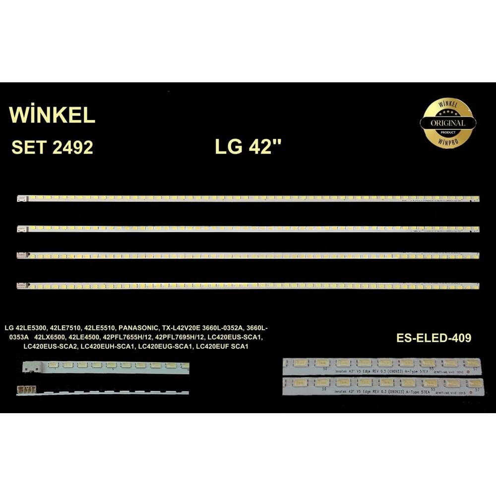 Winkel SET-2492 MLD 5046 X2 MLD 5047 X2 ELED 409