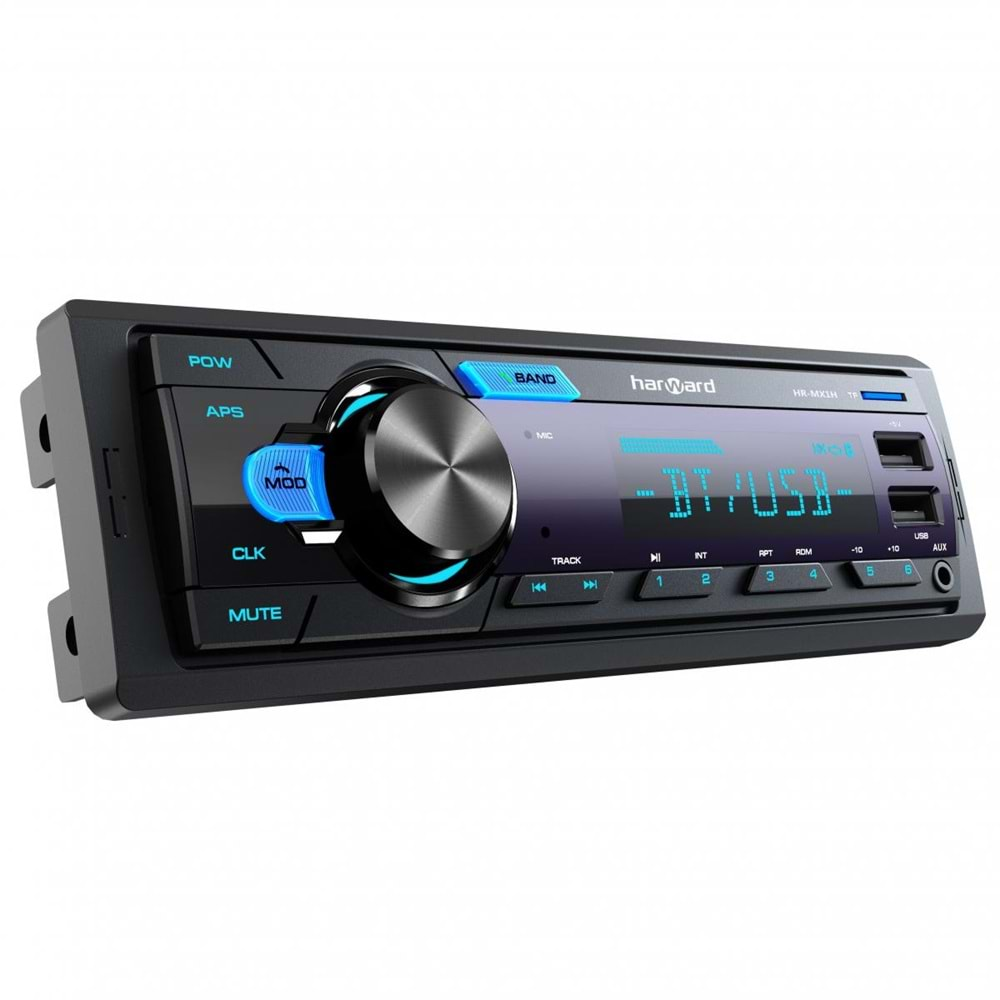 Harward HR-MX1H 4x50 Watt MP3/WMA/FM/USB/SD Single Oto Teyp