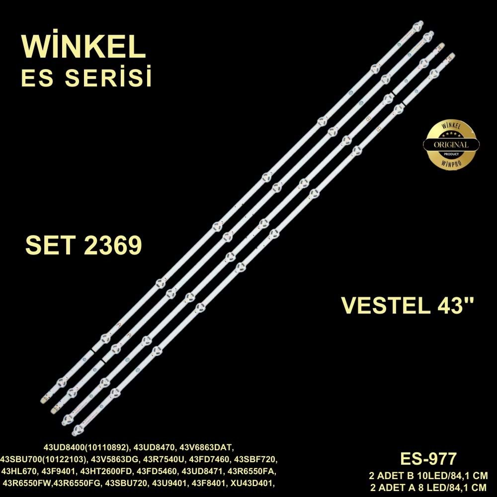 Winkel SET-2369 Vestel 43