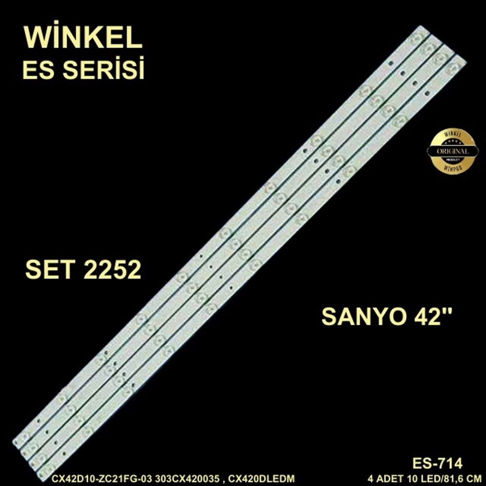 Winkel SET-2252 (SET-714) Sanyo 42