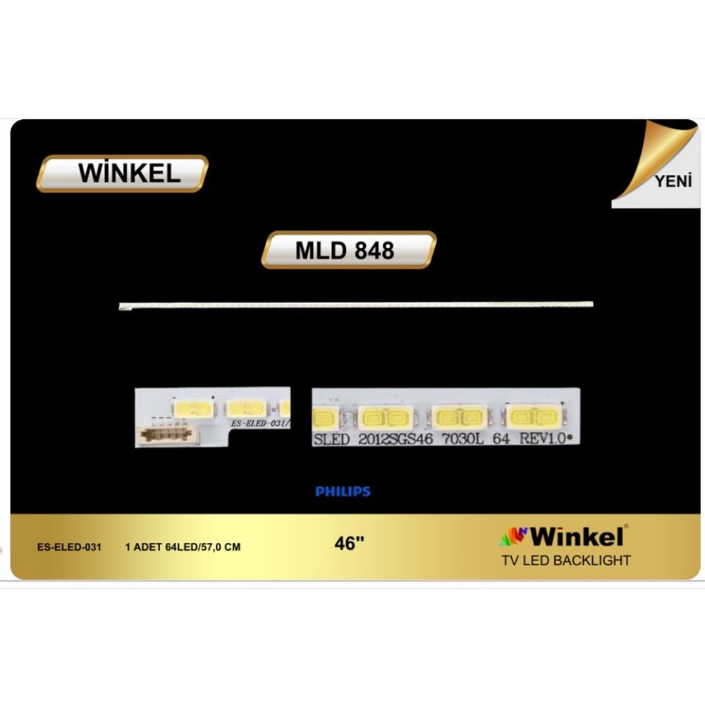 Winkel MLD-848 MLD848x1/ELED031 Tv Bar Led