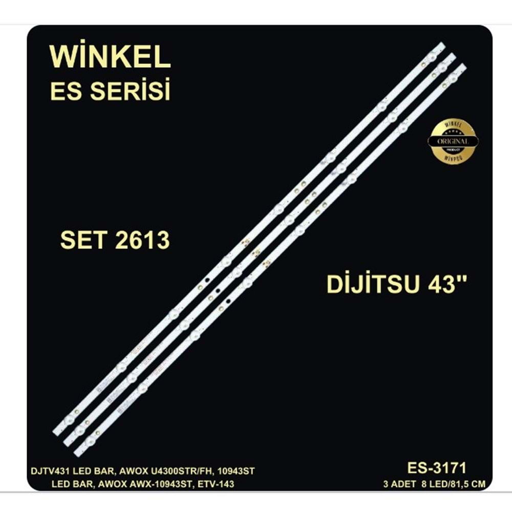 Winkel SET-2613 Dijitsu 43