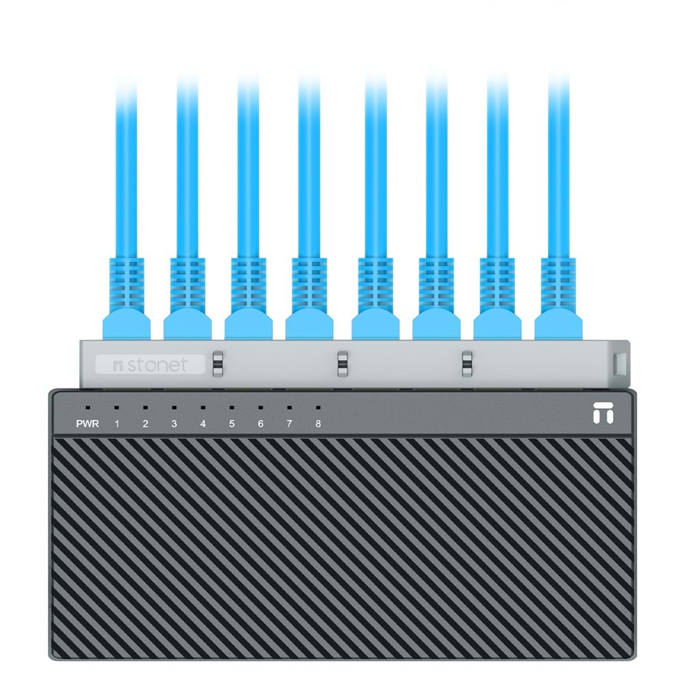 Stonet ST3108C 8 Port Fast Ethernet Switch Stonet ST3108C 8 Port Fast Ethernet Switch