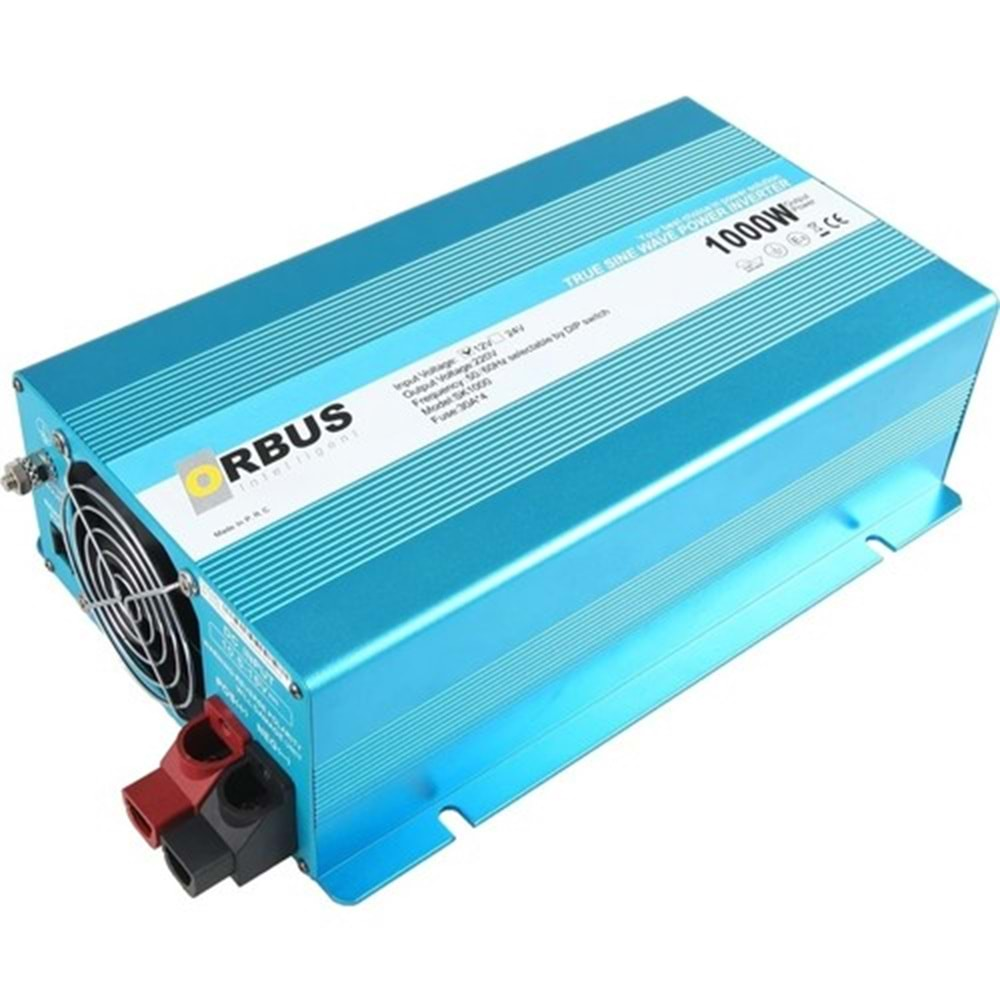 Orbus 223 12V 1000 Watt Tam Sinüs Intelligent İnvertör