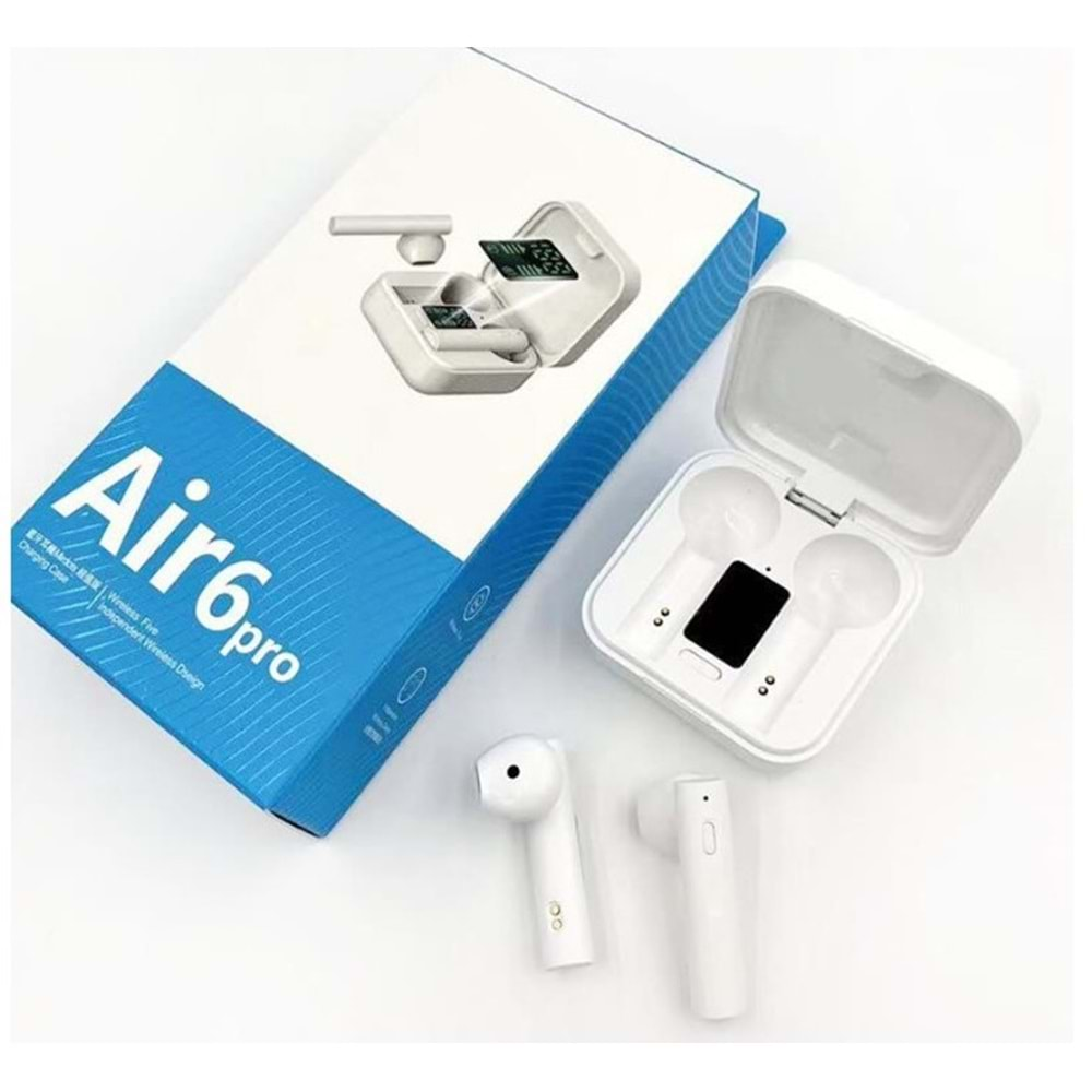 Torima AIR 6 PRO Airpods Kablosuz Bluetooth Kulaklık