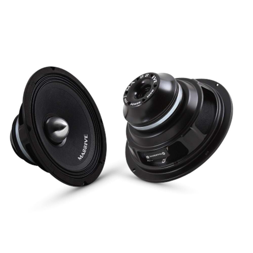 Massive MS-M6RF 16cm Midrange 300 Watt Max Power + 150 Watt RMS Power 2 Li Paket Halinde