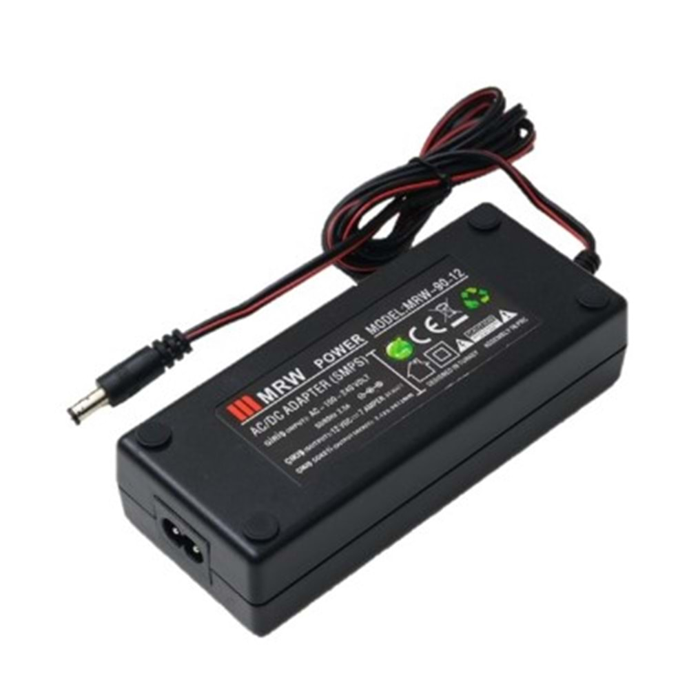 Mrw Power MRW-9012 12 Volt 7 Amper Plastik Kasa Adaptör