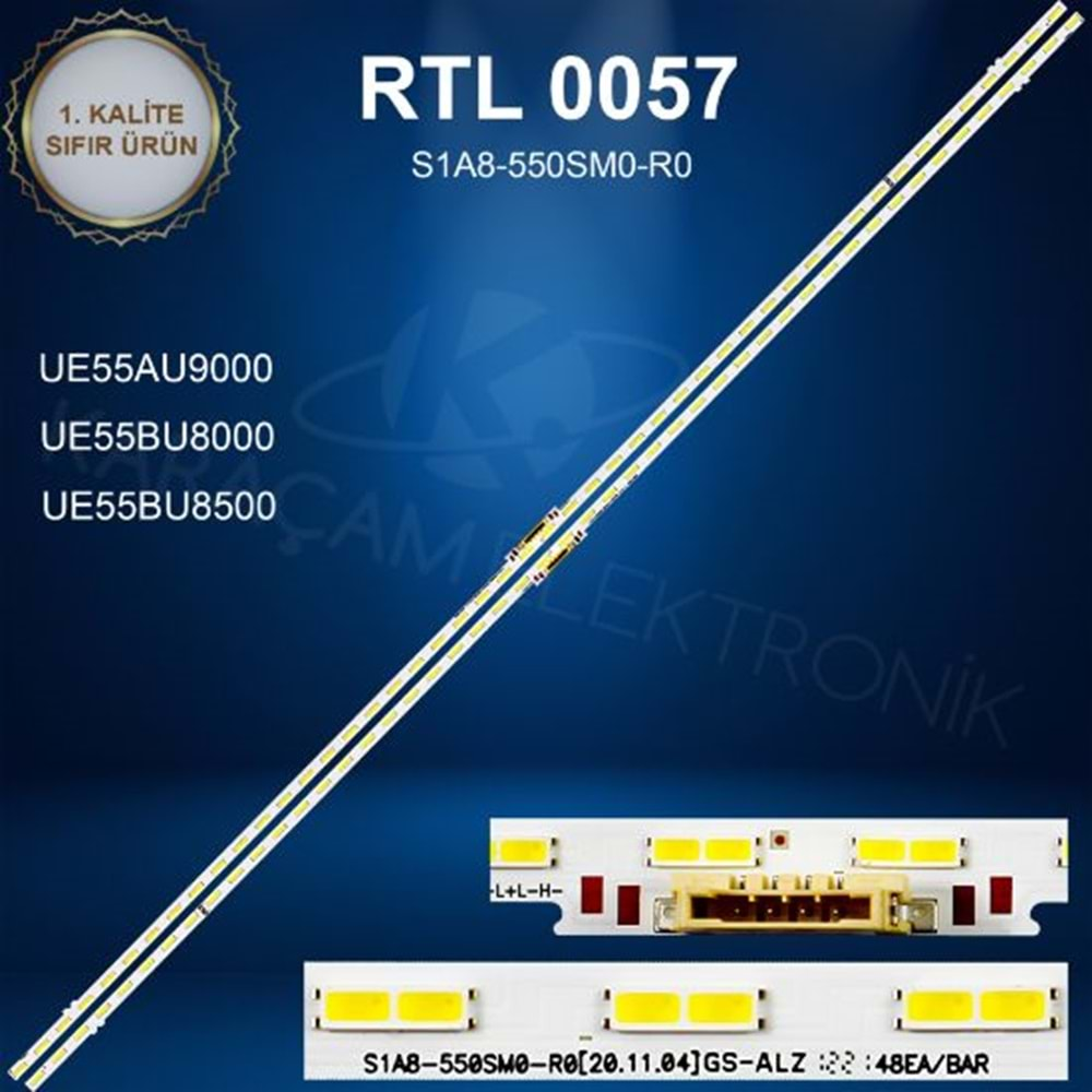 RTL-0057 (SET-2611) Samsung 55 /SAMSUNG UE55AU9000 LED BAR , SAMSUNG UE55AU8000 LED BAR , SAMSUNG UE55AU8040 LED BAR