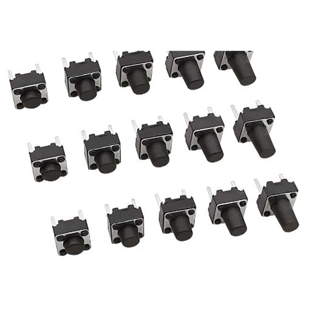 IC-200 6x6 3mm Buton 5 Li Paket Halinde
