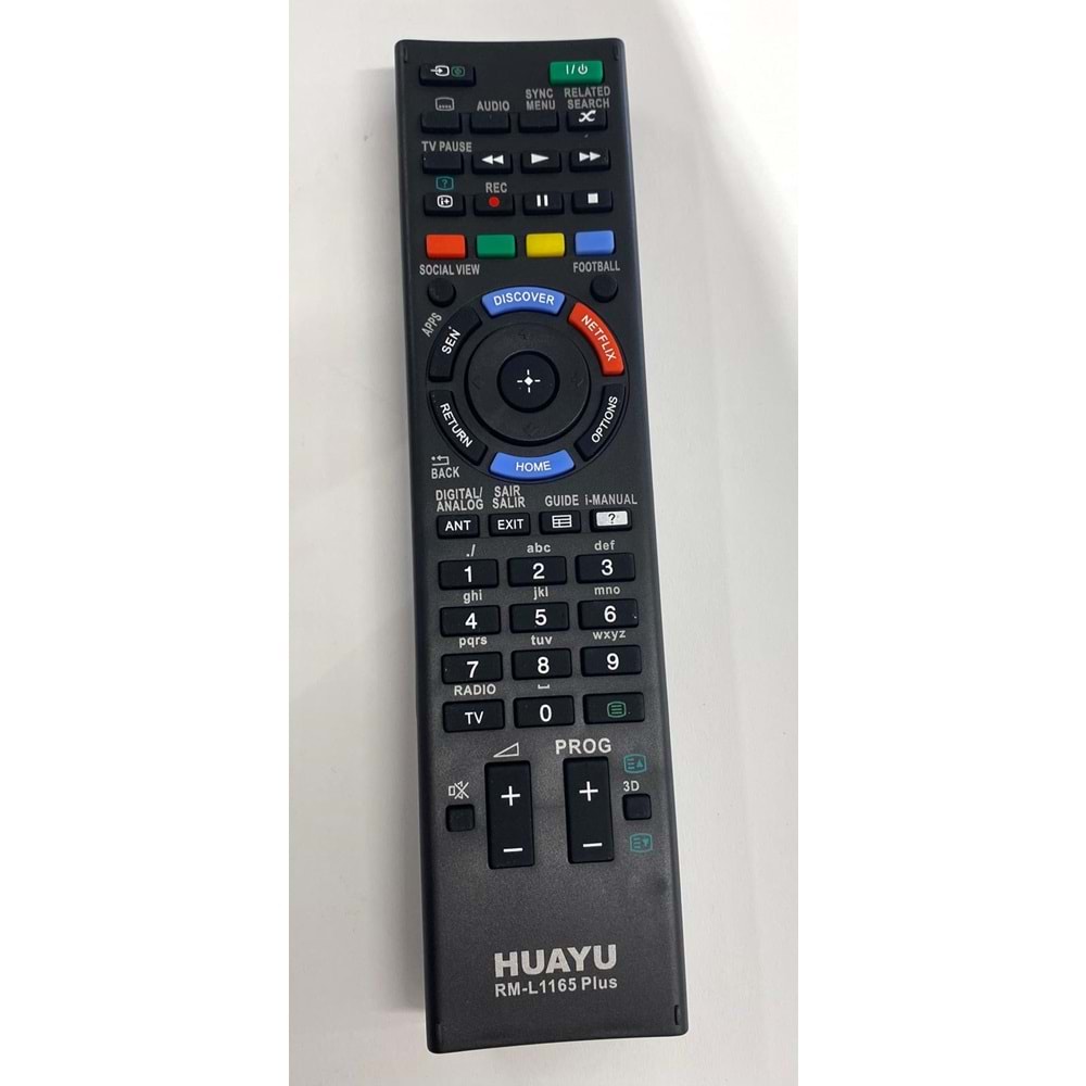Maza-Mapp 1234 RM-L1165 Sony Lcd/Led 3D Tv Kumandası