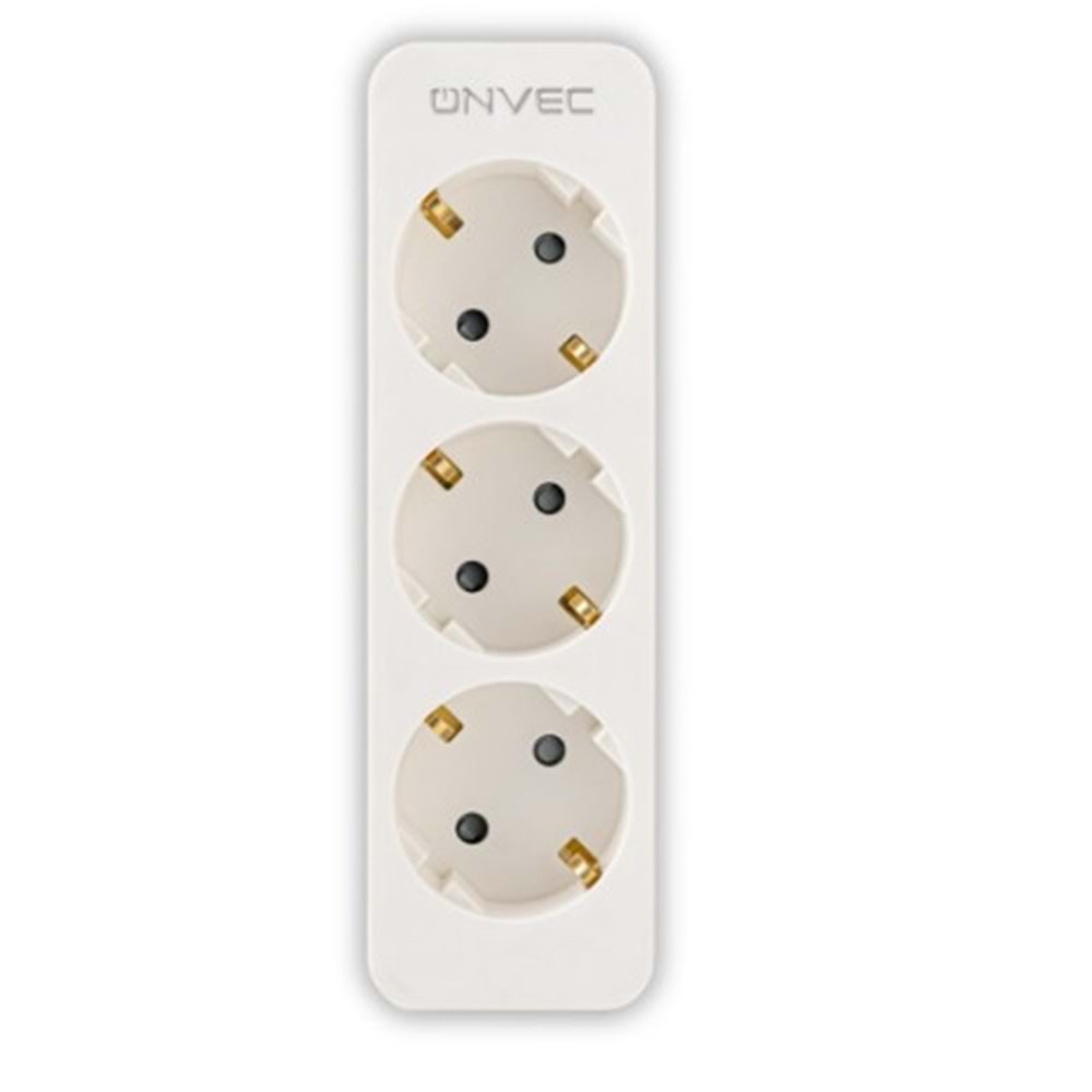Onvec 2 Metre 3 Lü Grup Priz