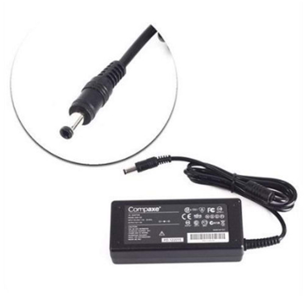 Compaxe CKA-2410 24 Volt 10 Amper 5.5mm x 2.5mm Plastik Kasa Adaptör