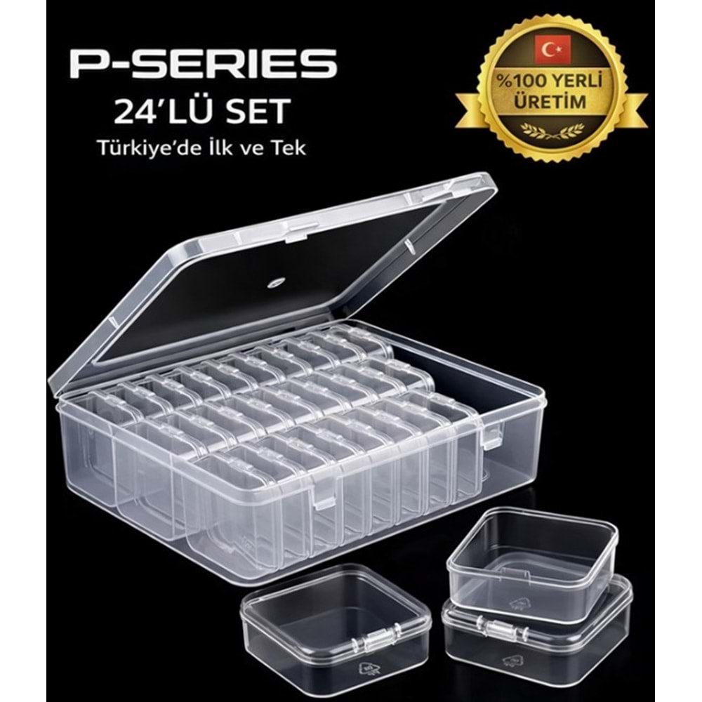 P-Serisi PS24 24 Küçük + 1 Büyük Kutu Hazır Paket Olacak