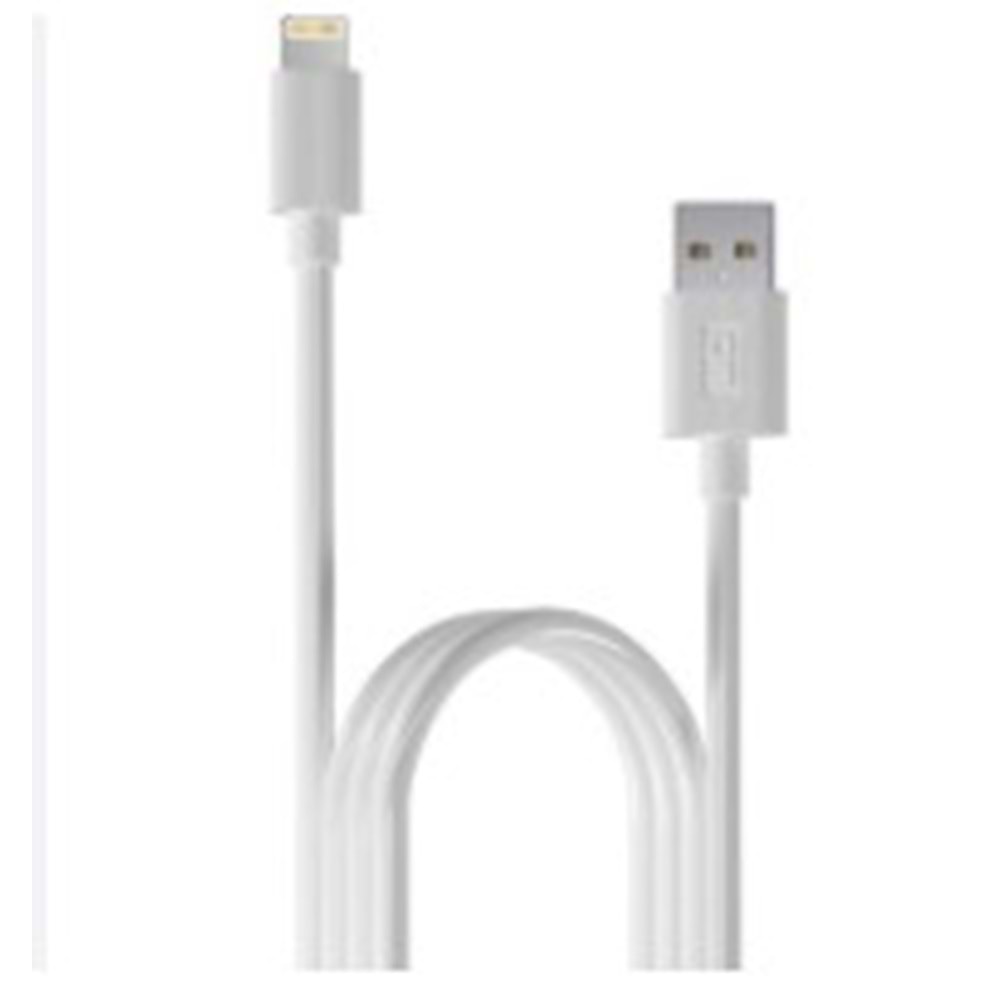 Connecthor P-BUL Şeffaf Kutulu Beyaz Usb to Lightning Kablo