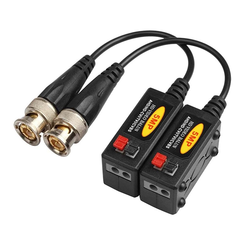 Powermaster PM-3893 5 Mp Max 600 Metre Hd-Tvı-Cvı-Ahd-Cvbs Video Balun