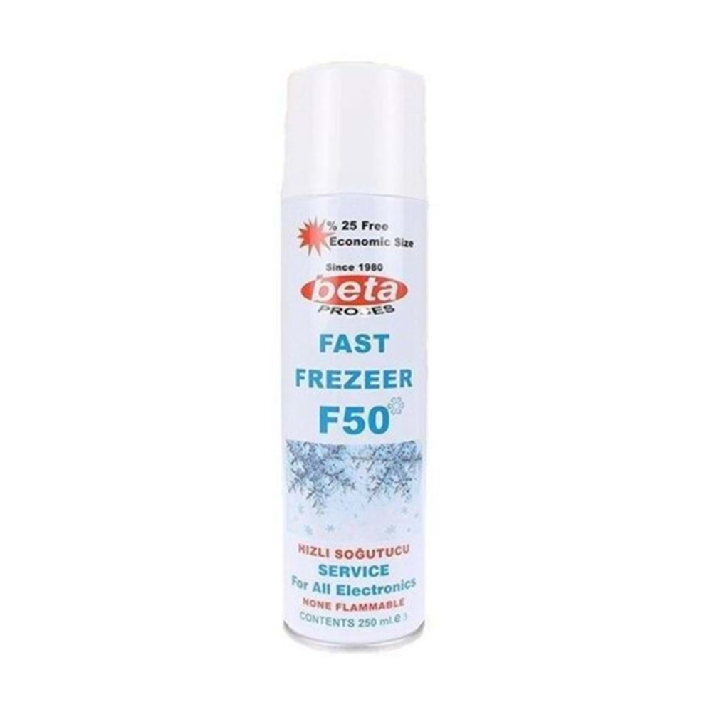 Beta Fast Freezer F50 Soğutucu Sprey 1022