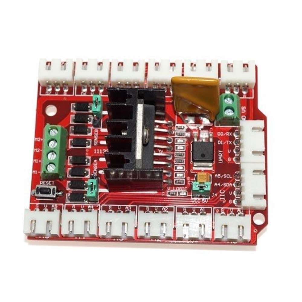 Arduino ARD-SHD 314 L298N Dc Motor sürücü Shield'i