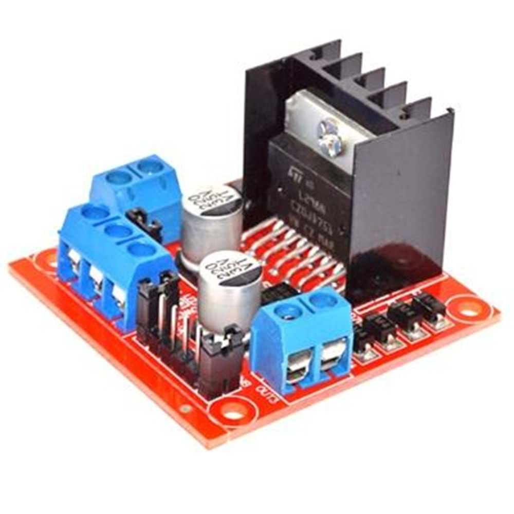 Arduino ARD-MDL 903 L298N ÇİFT Motor Sürücü Modülü -RC-10148