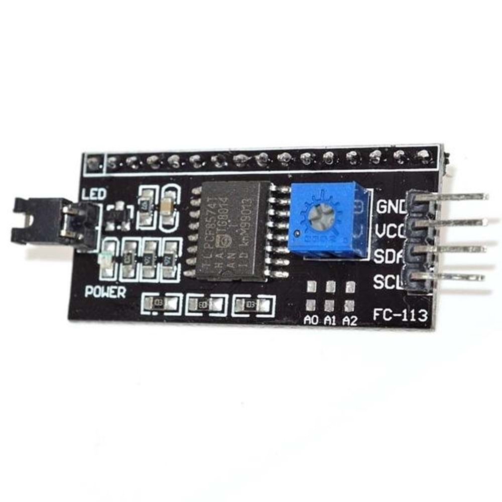 Arduino ARD-MDL 1215 IIC-I2C Seri Arabirim Kartı (ARD-LCD 1402)--RC10053