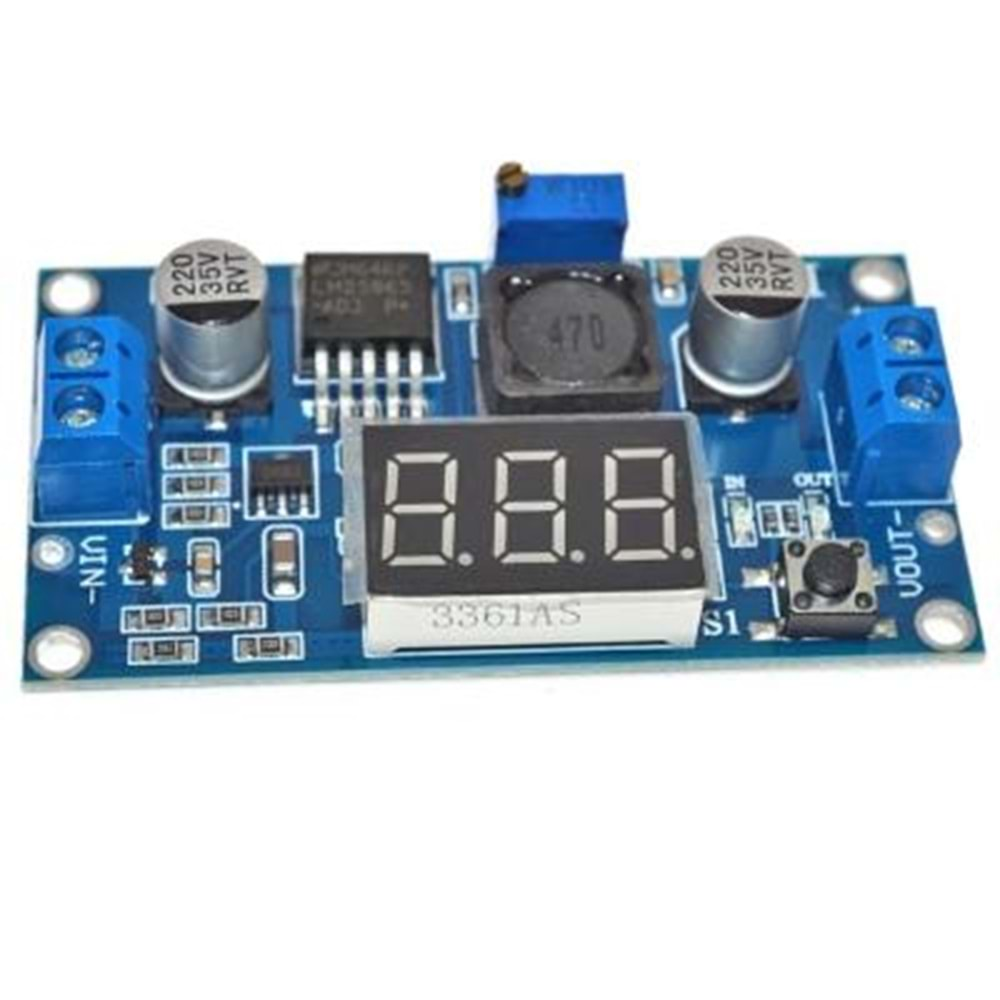 Arduino ARD-MDL 1247 LM2596S DC-DC Voltaj Düşürücü Modül