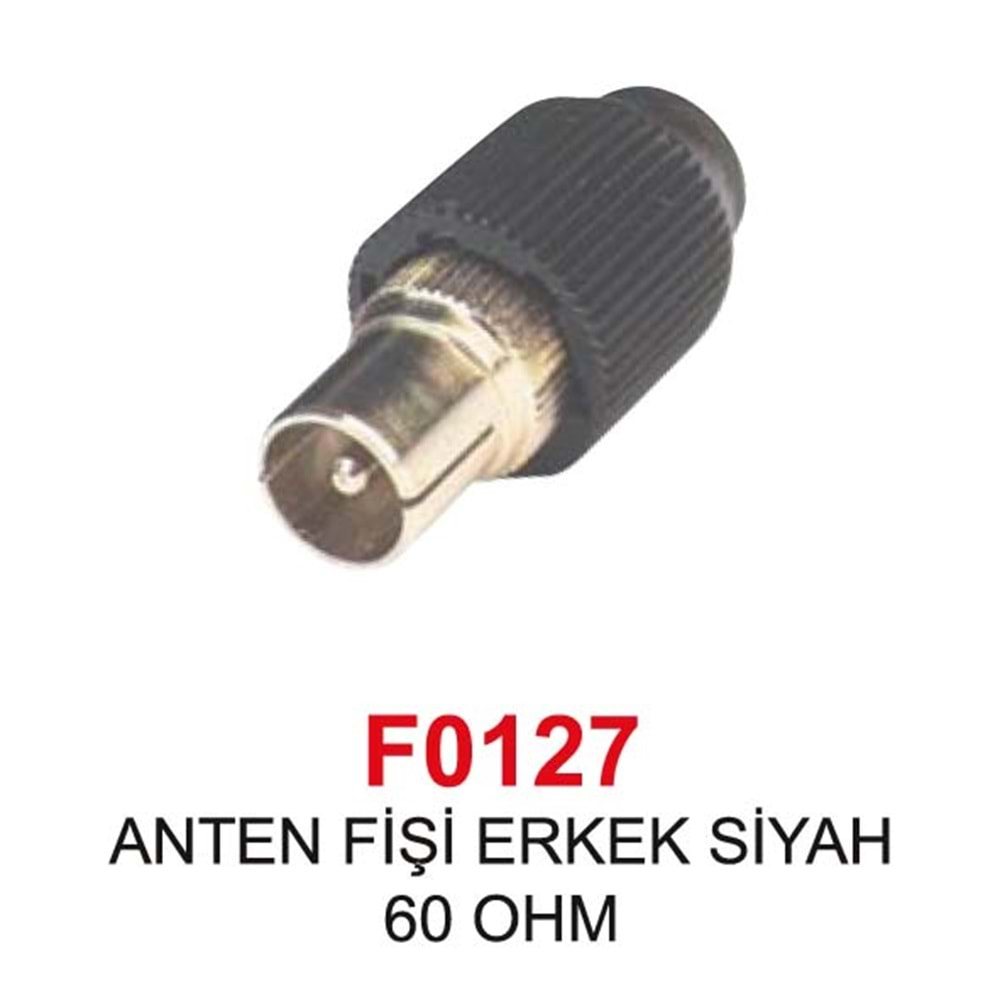 Swat F0127 60 Ohm Erkek Anten Fişi