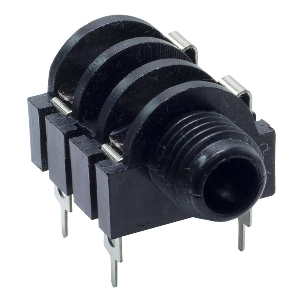 IC-241 5429 6.3mm Gitar Jack Şase Yatık Mono Jack