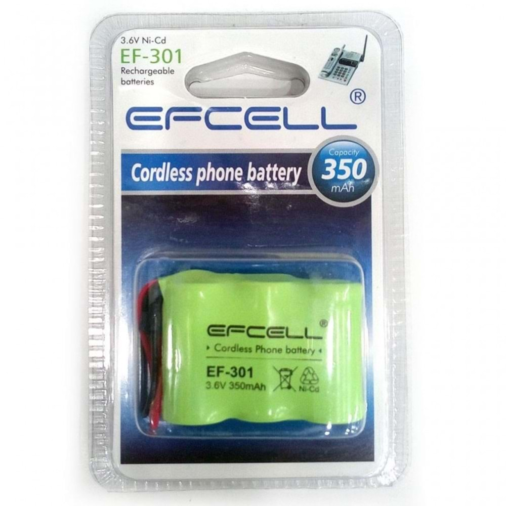 Efcell EF-301 3.6V 350 mAh Telsiz Telefon Pili