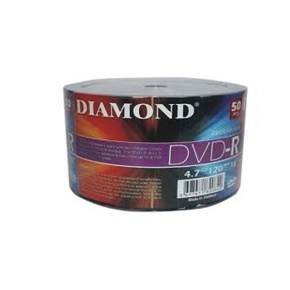 Diamond Boş DVD-R 4.7 Gb 120 Min 16x - Adet