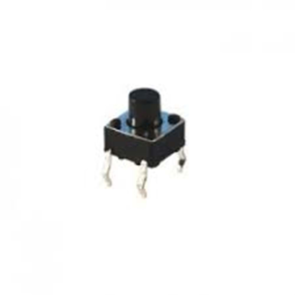 IC-200 Tact Switch Buton 6x6x10mm 5 Li Paket Halinde