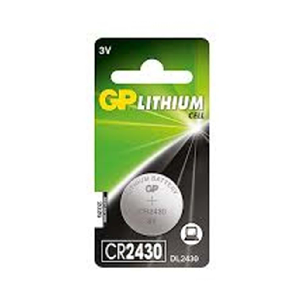 Gp CR-2430 3 Volt Para Pil