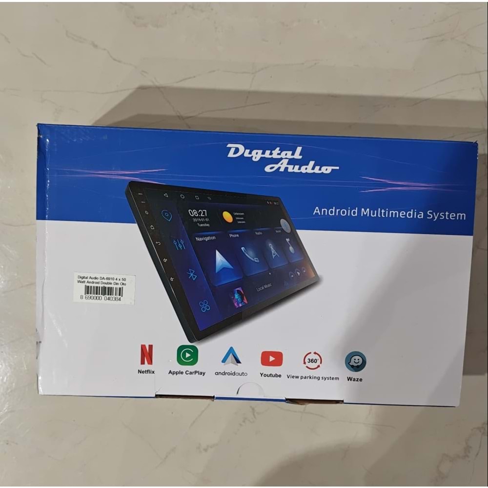 Digital Audio DA-6910 4 x 50 Watt Android Multimedia Oto Teyp