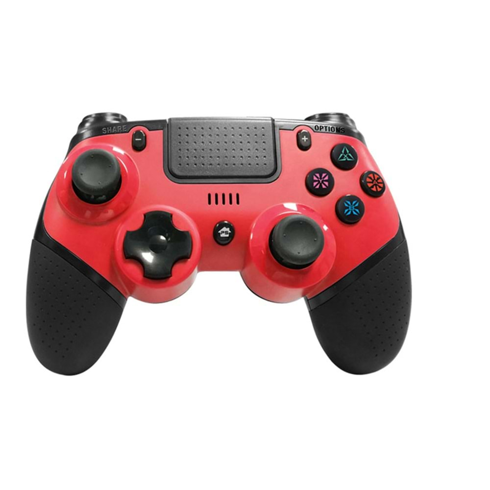 Snopy Rampage SG-RPS4 Plus Kırmızı Bluetooth Çift Titreşimli PS4-Gamepad Joypad