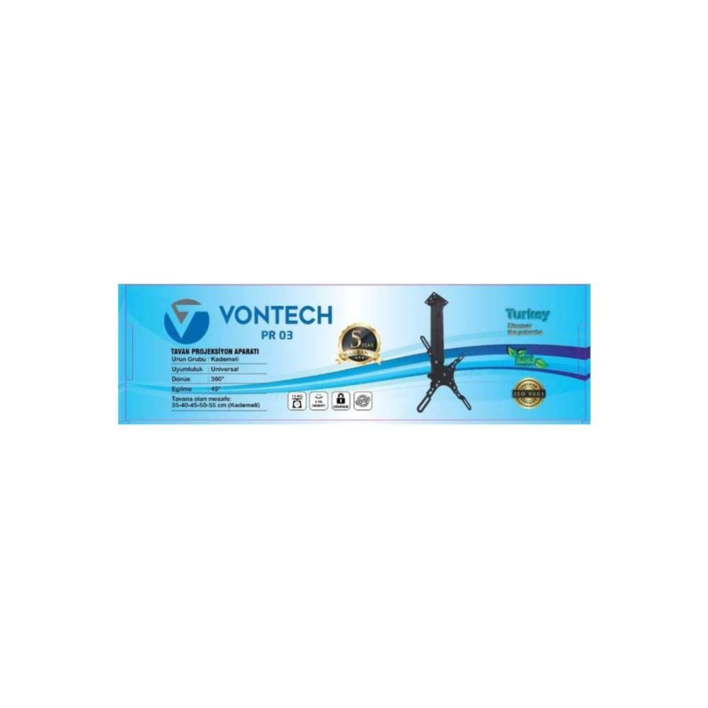 Vontech PR-03 Projeksiyon Askı Aparatı