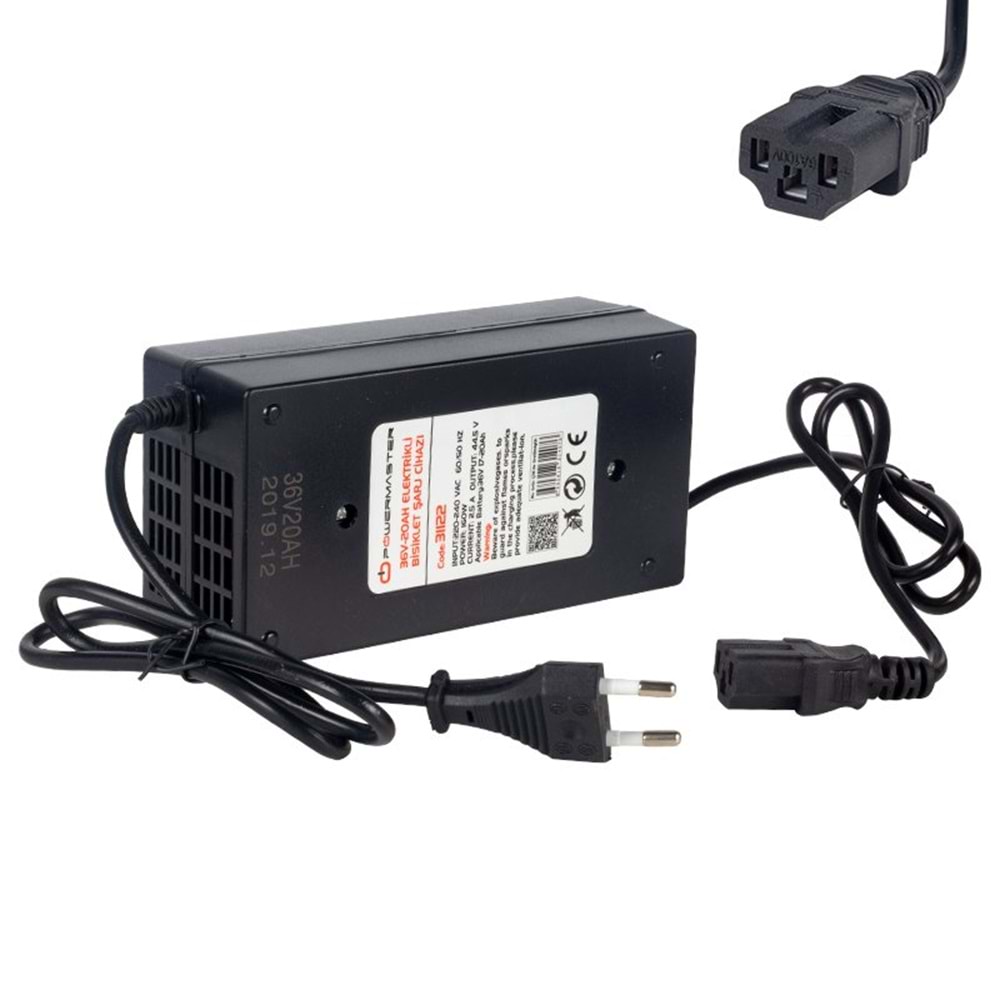 Powermaster 31122 36 Volt 20 Amper Akü Şarj Adaptörü