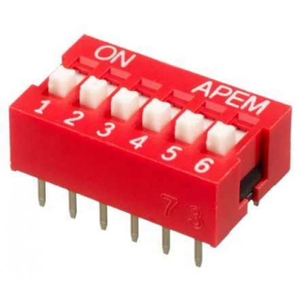 6lı Dip Switch