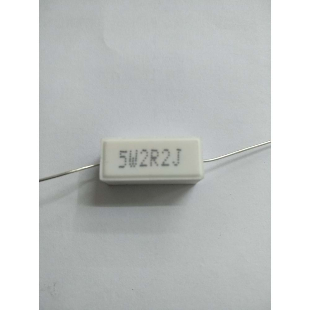 2.2 Ohm 5 Watt Taş Direnç