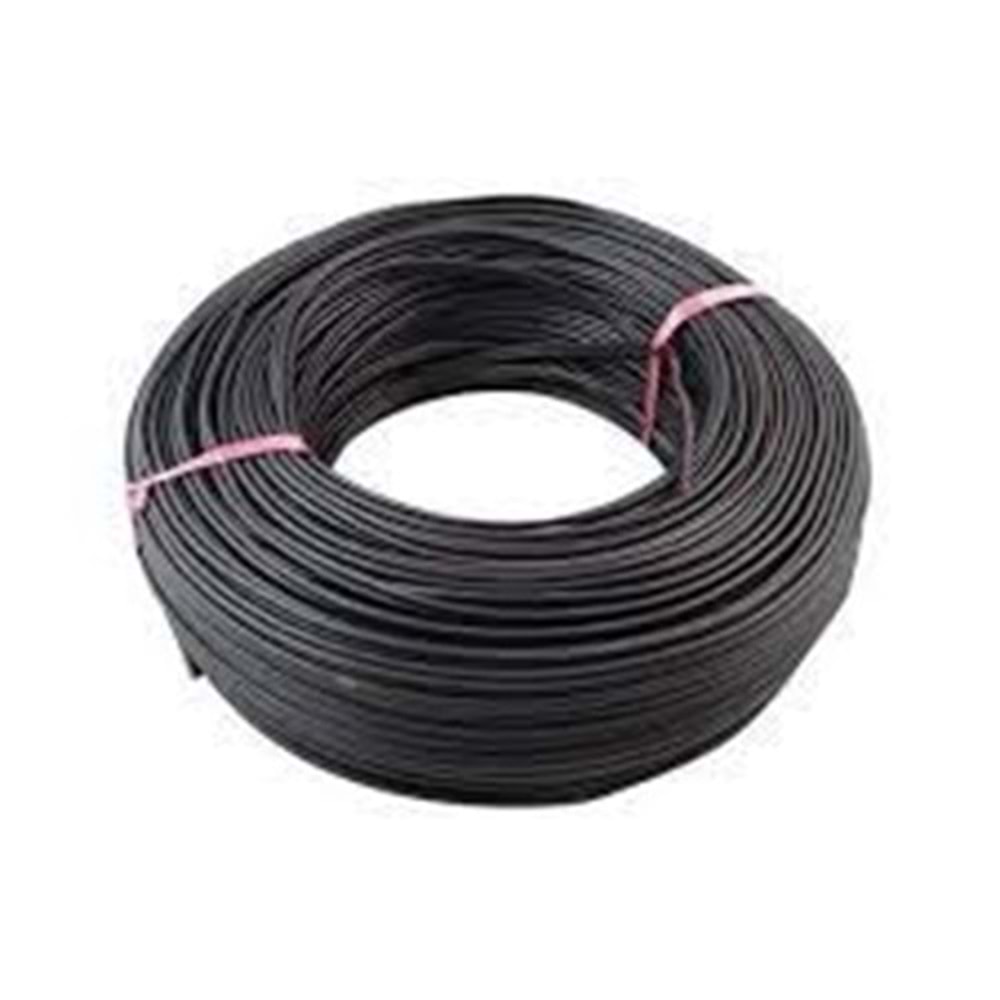 Reçber 901068 2x0.75 Siyah Kablo - Metre Reçber 901068 2x0.75 Siyah Kablo - Metre