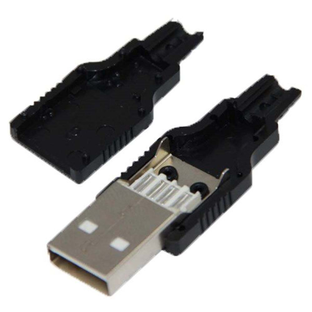 IC-264A Usb Seyyar Erkek Lehimlenebilir Soket