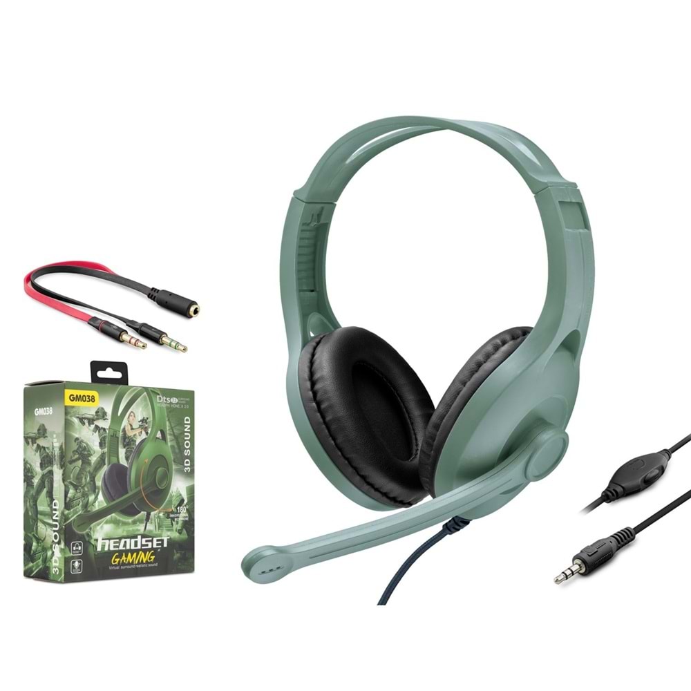 Hadron GM038 Mikrofonlu Pc Oyuncu Kulaklığı Hadron GM038 Mikrofonlu Pc Oyuncu Kulaklığı