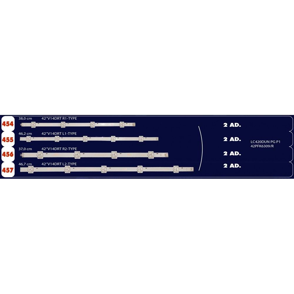 Swat LCD457 Tv Ledi 46.8cm 5 LED Philips (L2)