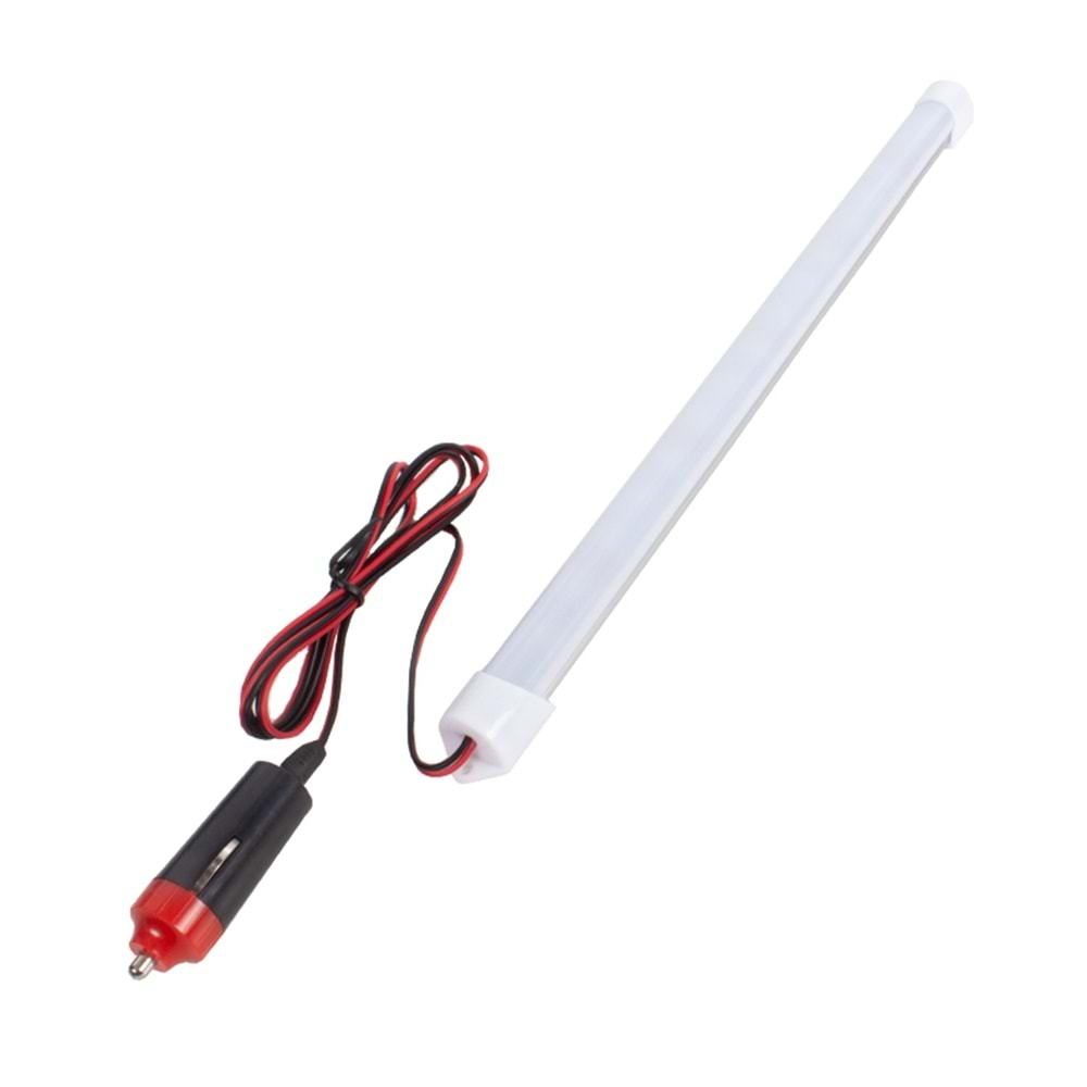 Powermaster PM-11048 12 Volt 5 Watt Çakmaklıklı 30cm Mat Kapak Led Lamba