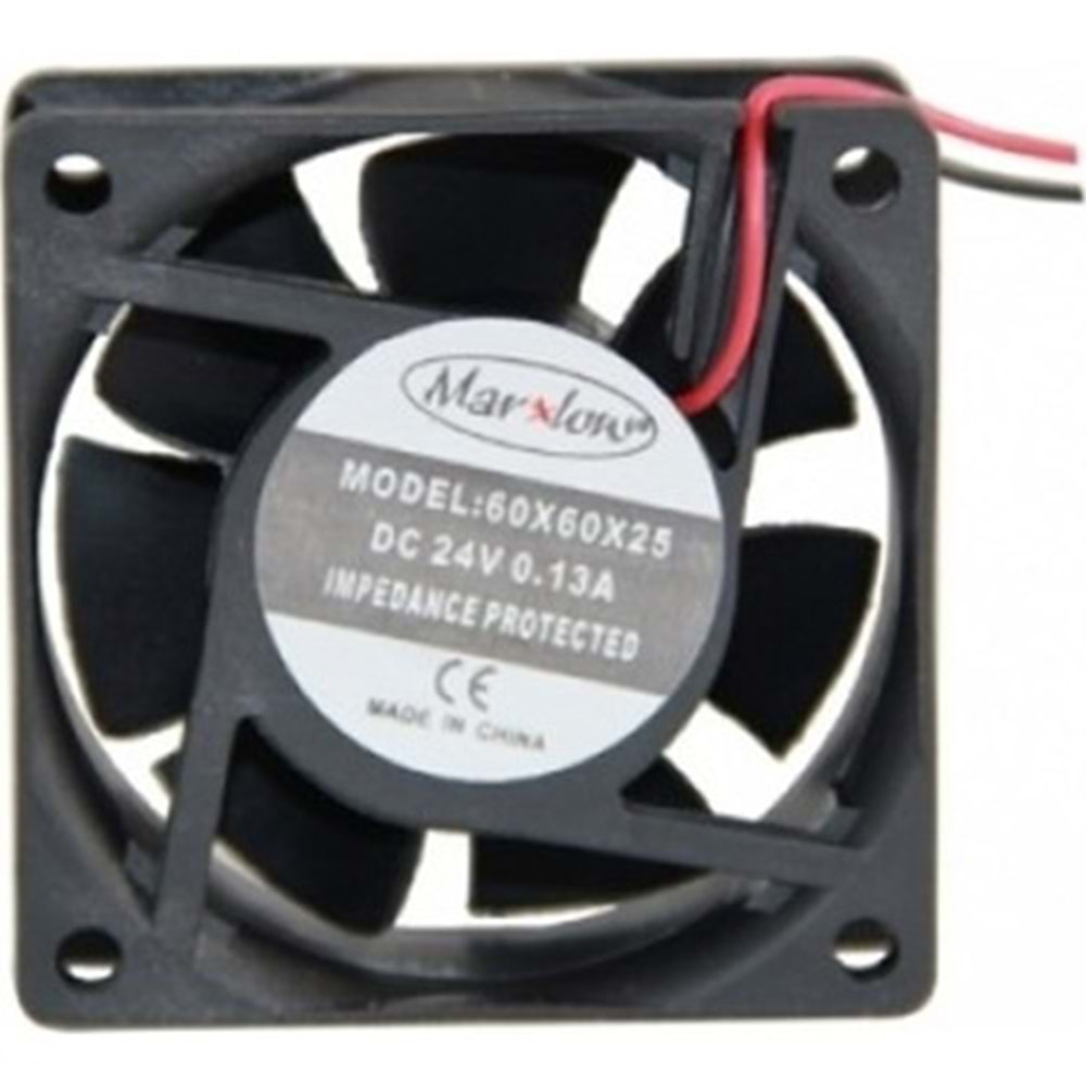 Marxlow 6317 24 Volt Fan 0.13 Amper 60x60x25mm Fan