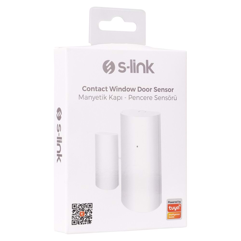 S-Link SL-ZS02 Zigbee Sensör Kapı Pencere Sensörü Zigbee TUYA Uyumlu