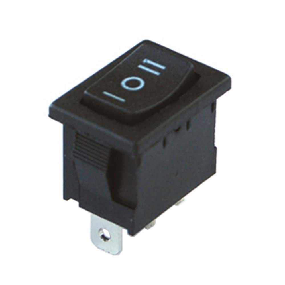 IC-123 Mini Işıksız Anahtar ON-OFF-ON KCD1-103